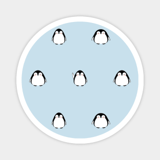 Cute penguins pattern. Magnet